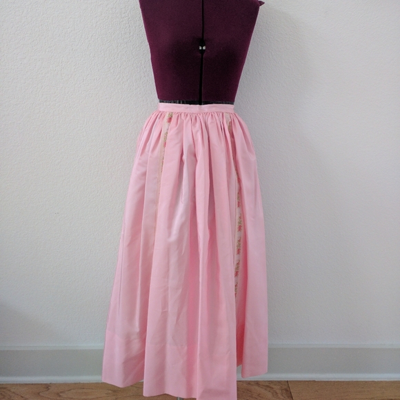Vintage 1950s pink full skirt - Picture 5 of 9